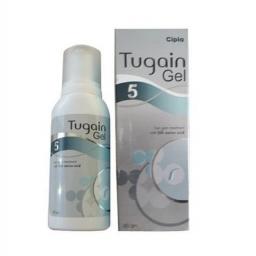 Buy Tugain Gel 5% 60 gm - Minoxidil - Cipla, India