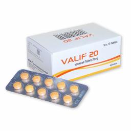 Buy Valif 20 mg - Vardenafil - Ajanta Pharma, India