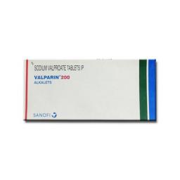 Buy Valparin 200 mg  - Valproate - Sanofi Aventis