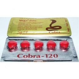 Buy Vega-Extra Cobra 120 mg  - Sildenafil Citrate - Signature Pharma, India