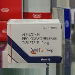 Buy Velfu 10 mg  - Alfuzosin - Intas Pharmaceuticals Ltd.