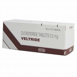 Buy Veltride 0.5 mg  - Dutasteride - Intas Pharmaceuticals Ltd.