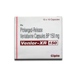 Buy Venlor XR 150 mg  - Venlafaxine - Cipla, India