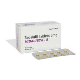 Buy Vidalista 5 mg  - Tadalafil - Centurion Laboratories