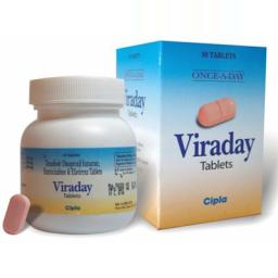 Buy Viraday - Efavirenz - Cipla, India