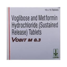 Buy Vobit M 0.3/ 500 mg  - Voglibose - Lupin Ltd.