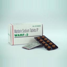Buy Warf 2 mg  - Warfarin - Cipla, India