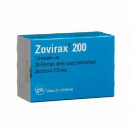 Buy Zovirax 200 mg  - Acyclovir - GlaxoSmithKline, Turkey